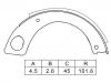 제 동자 Brake Shoe Set:36160-T9325