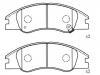 ブレーキパッド Brake Pad Set:58101-2FA10